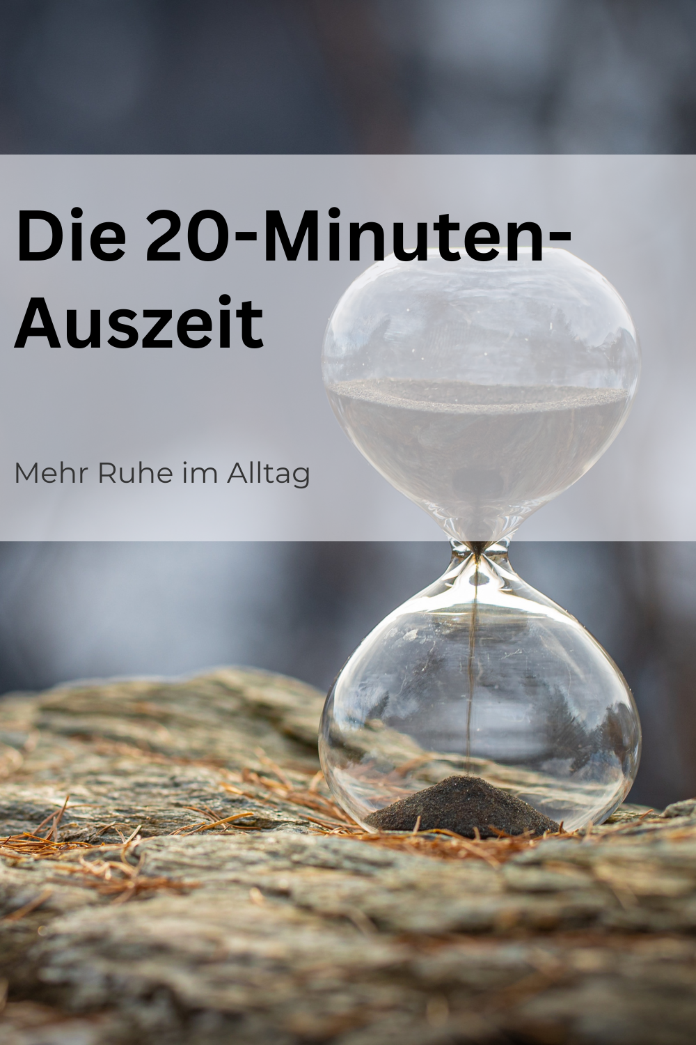 Die 20-Minuten-Auszeit für einen ruhigeren Alltag