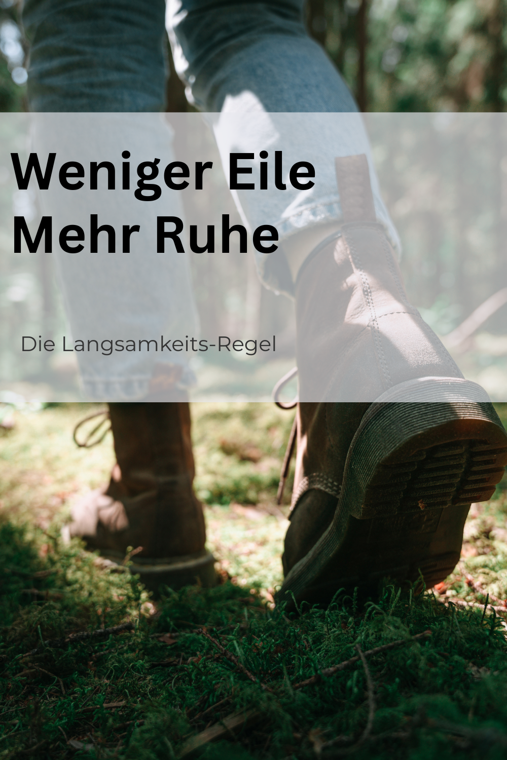 Die Langsamkeits-Regel – Warum 10 % weniger Tempo deinen Tag verändert