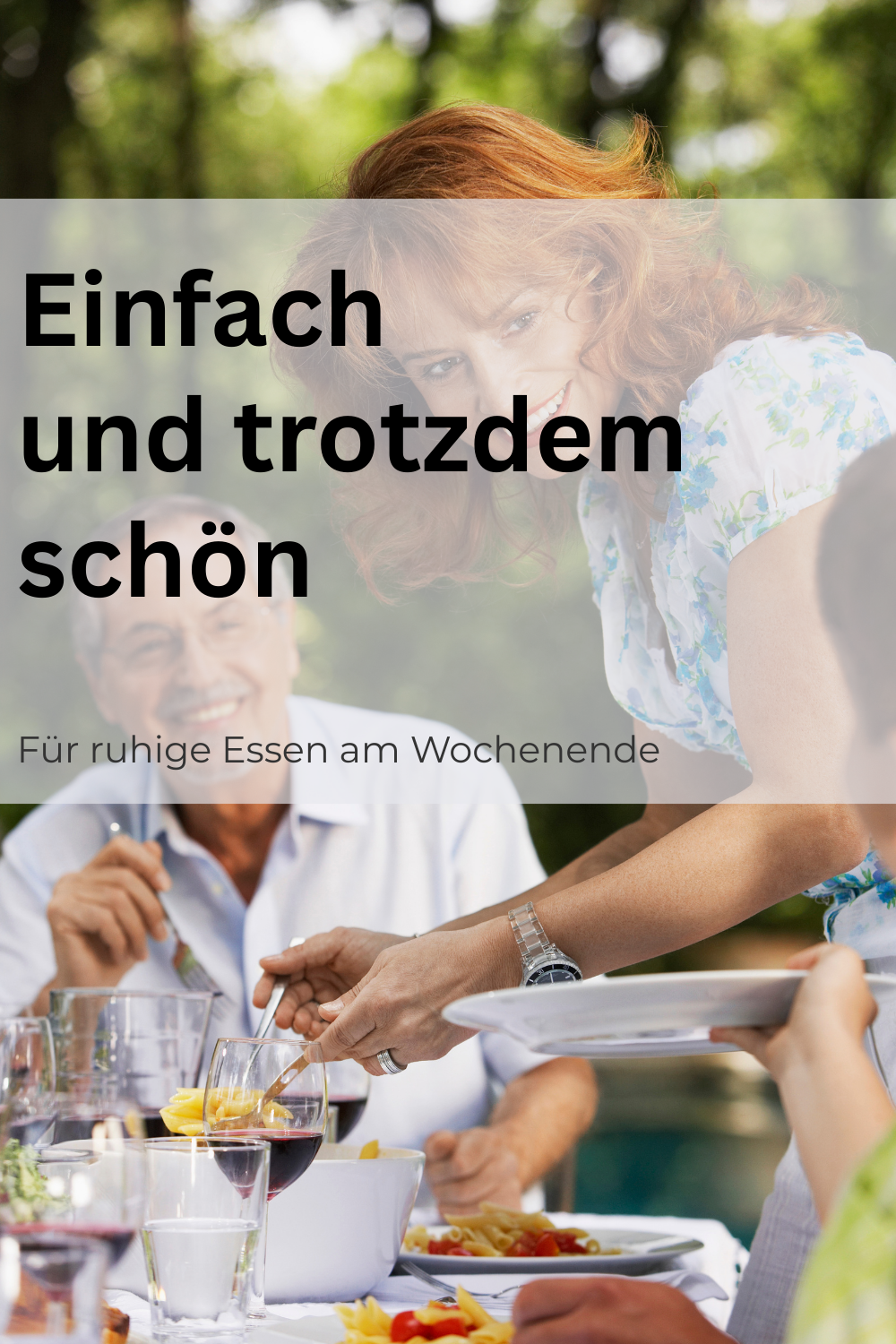 Wenn Essen sich nach Wochenende anfühlen soll