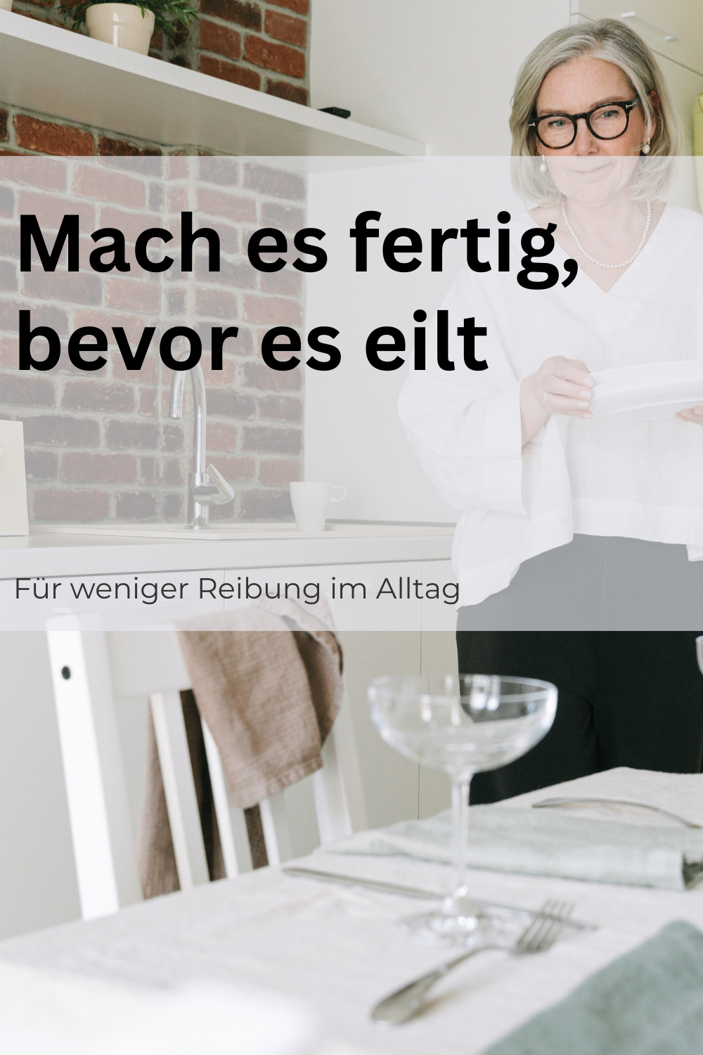 Die Schon-fertig-Gewohnheit