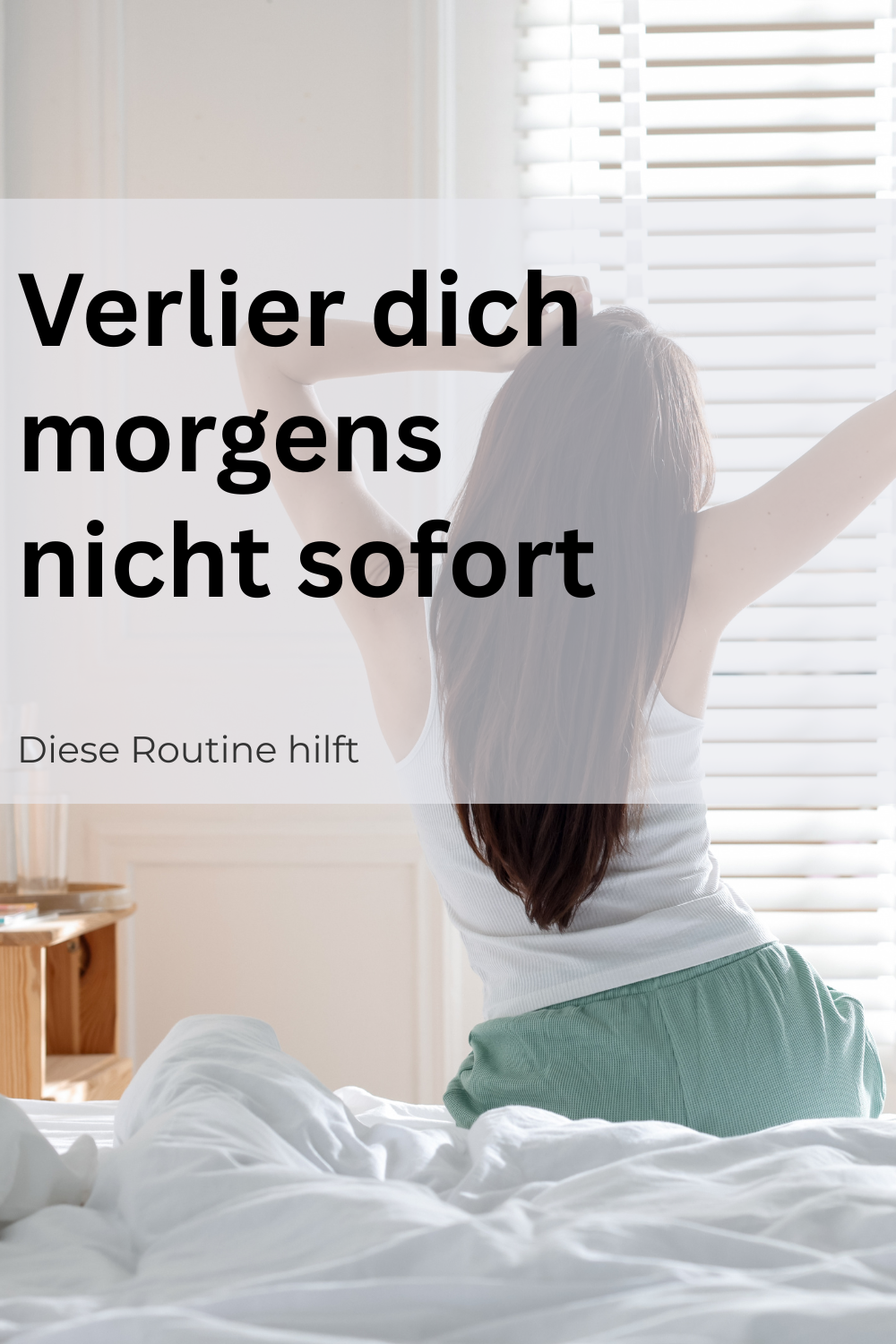Die Auftauch-Routine: So verlierst du dich nach dem Aufstehen nicht sofort