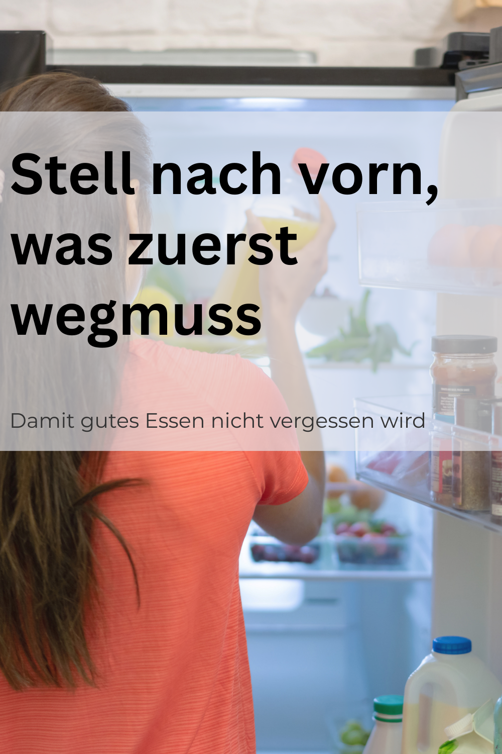 Die Kühlschrank-vorn-Regel