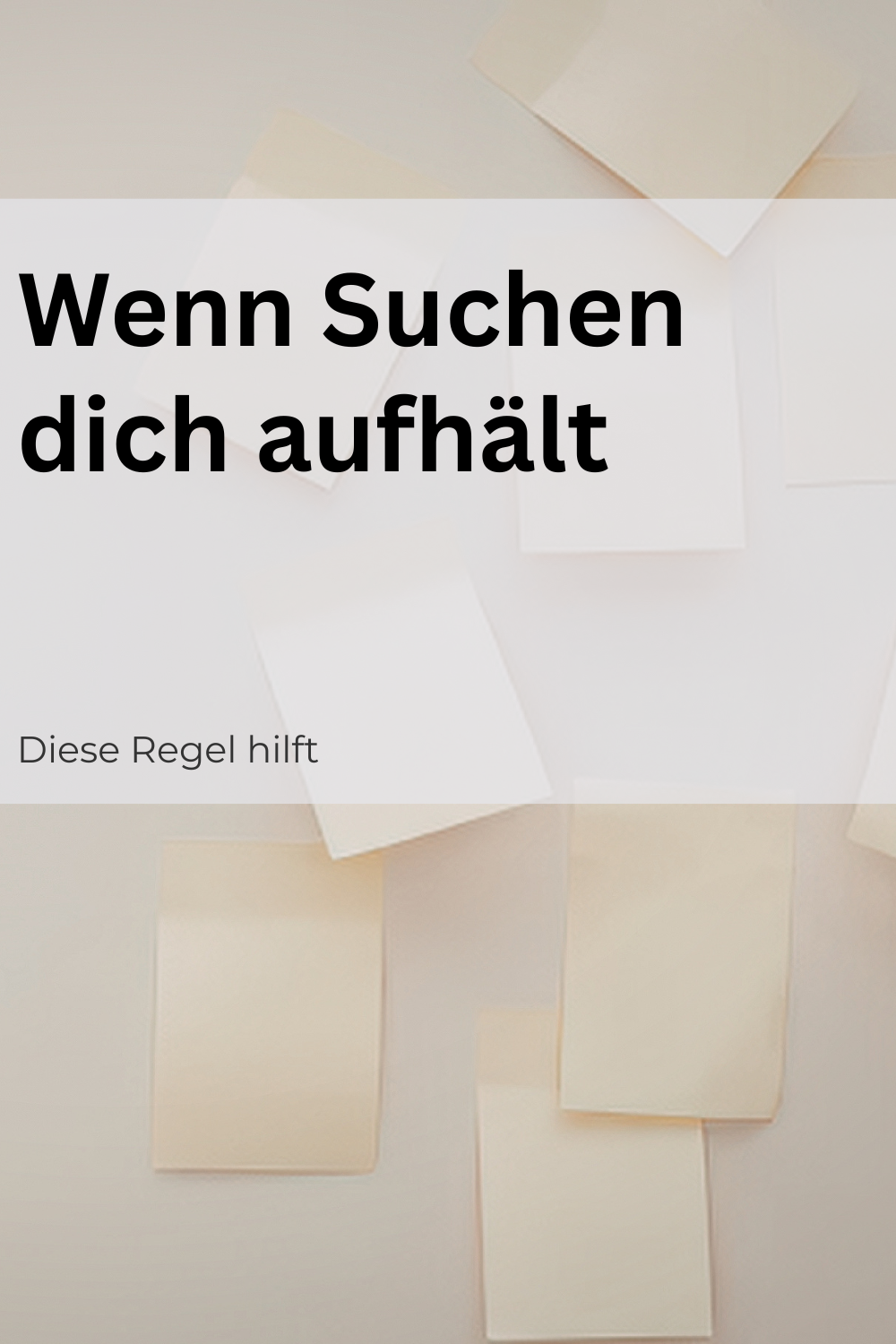 Die Wiederfindbar-Regel: Warum dein Nebenverdienst einen klaren Platz für alles braucht